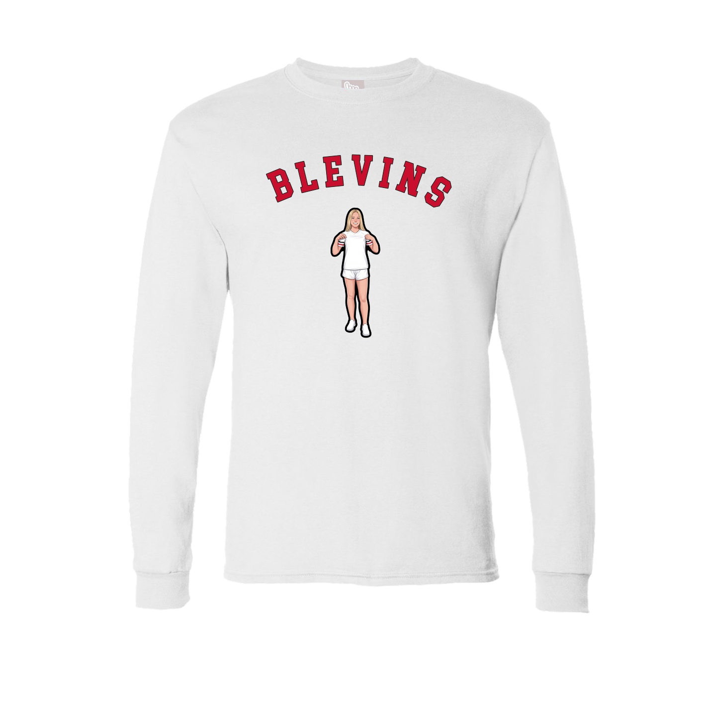 Long Sleeve Tee — Shirsey Arch in White