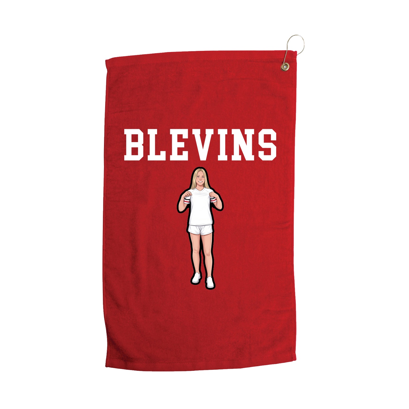 Golf Towel — Shirsey in Red