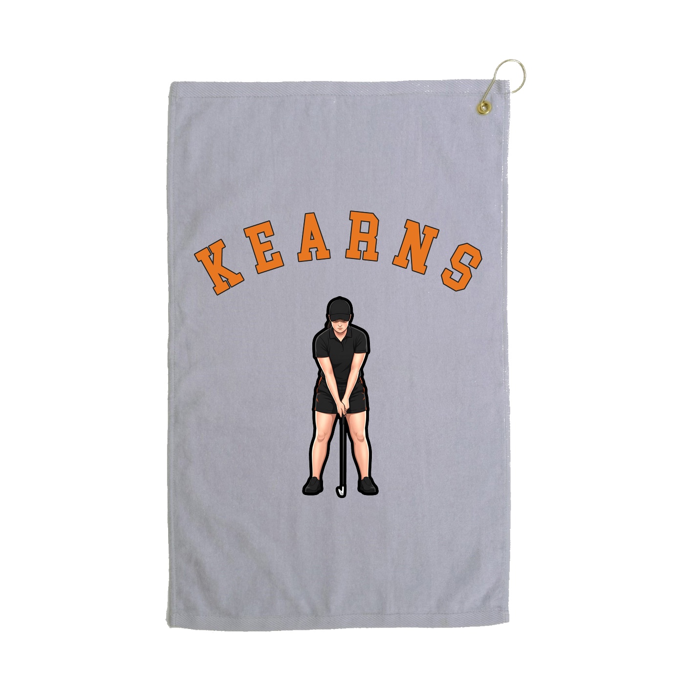 Golf Towel — Shirsey Arch in Grey