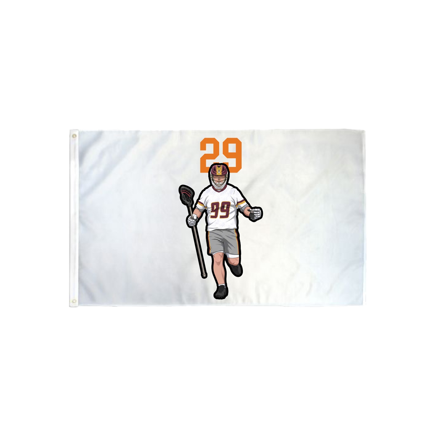 3x5 Flag — Number Top in Classic