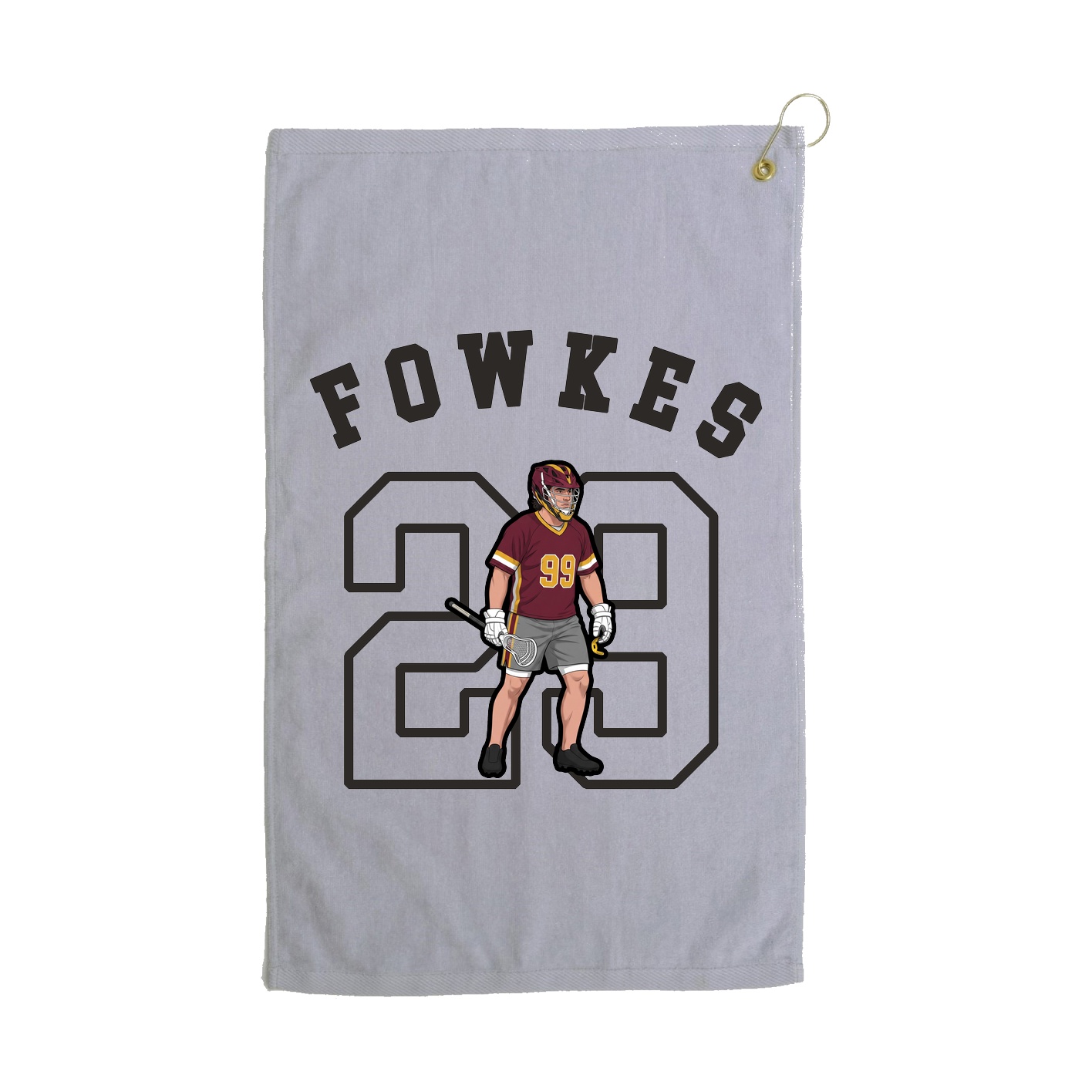 Golf Towel — Shirsey Arch in Grey