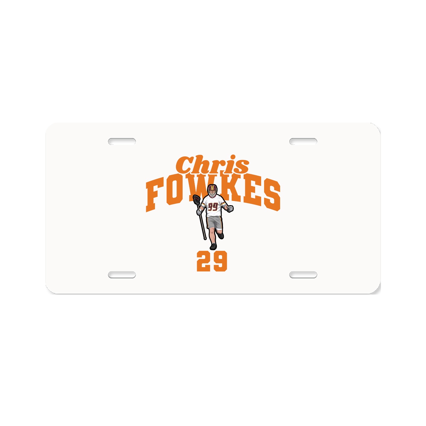 License Plate — Signature Arch in Classic