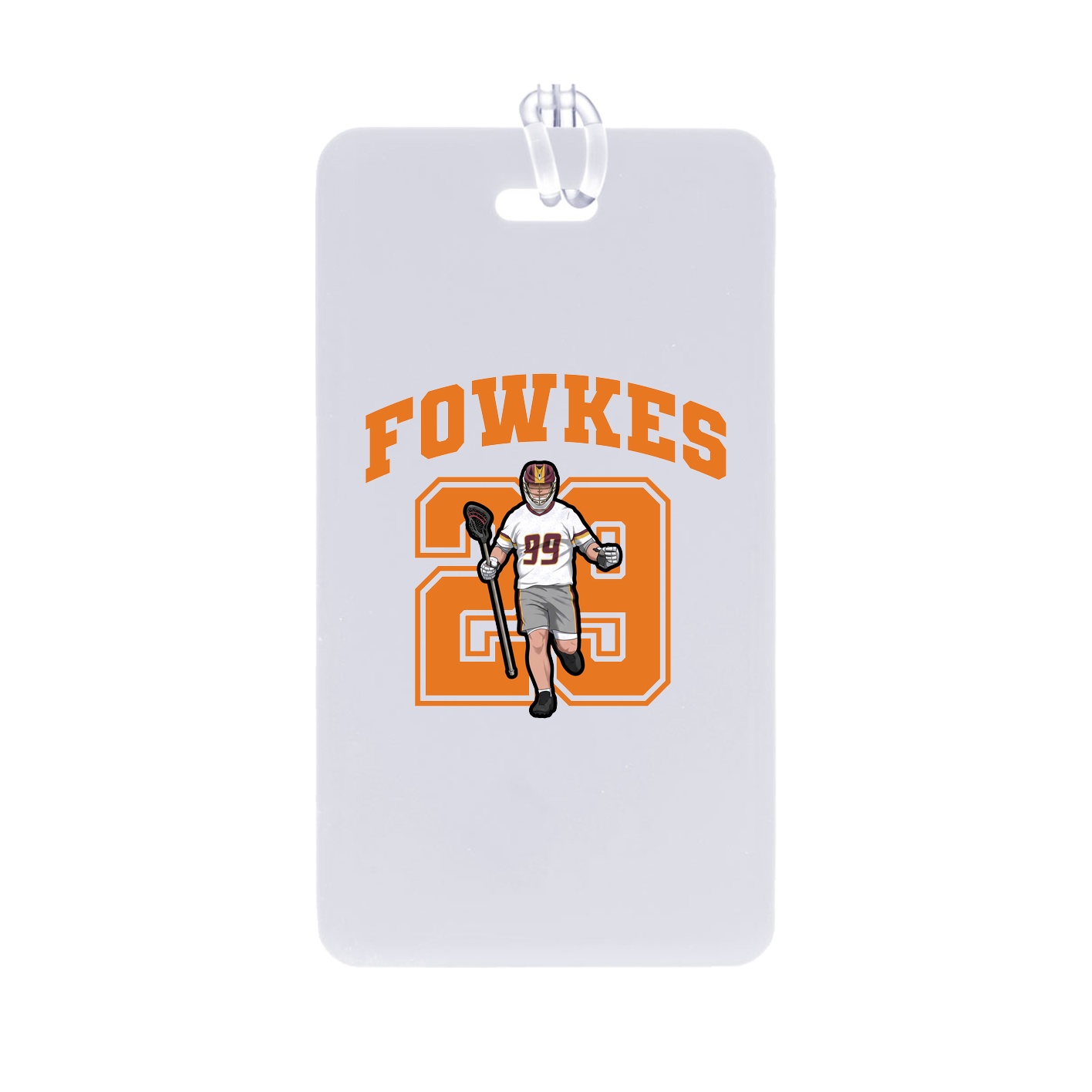 Bag Tag — Number in Classic