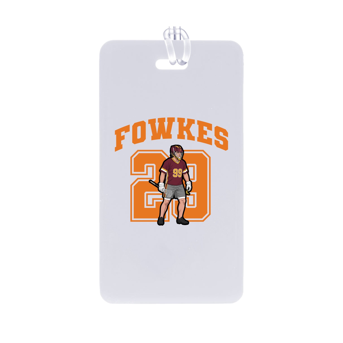 Bag Tag — Number in Classic