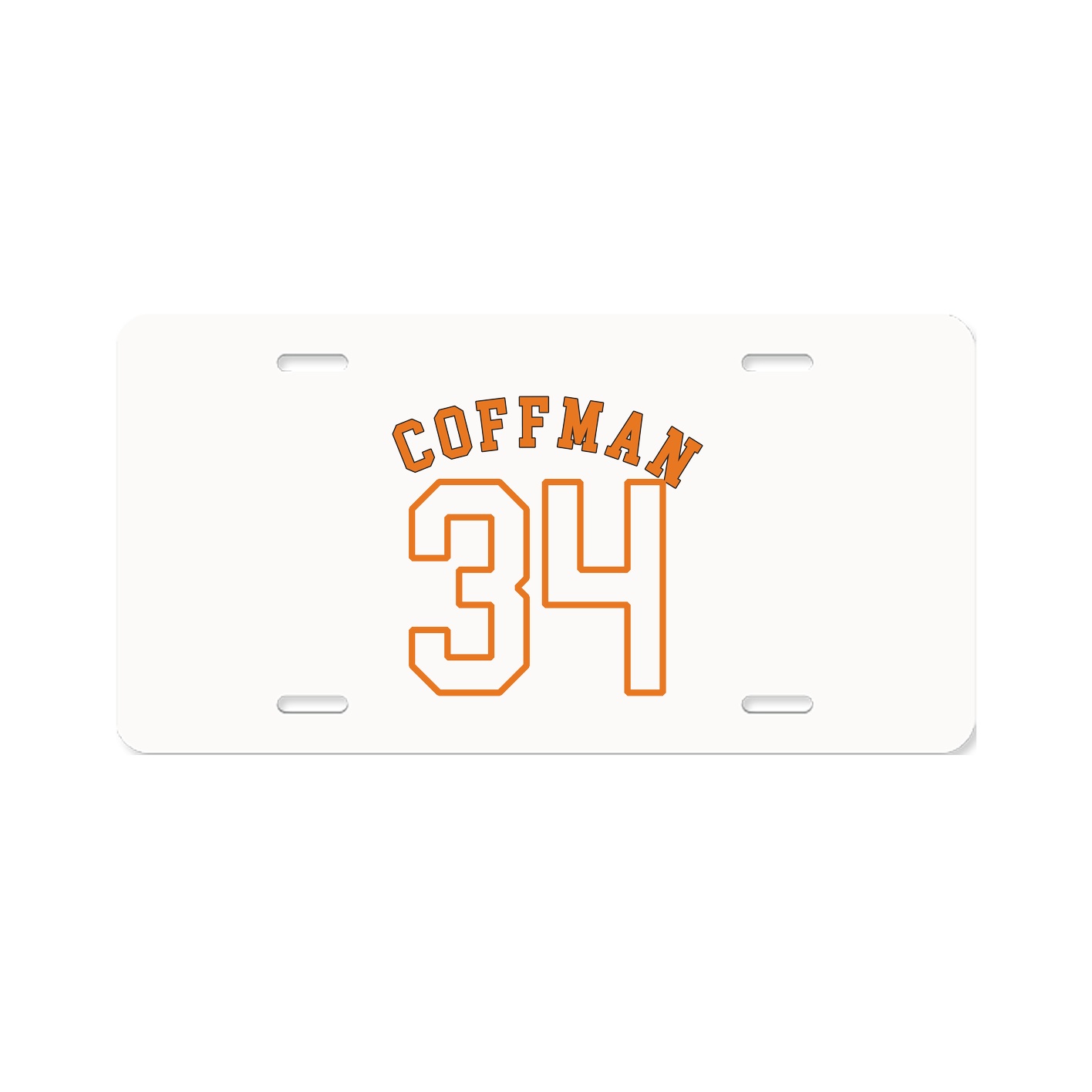 License Plate — Shirsey Arch in Classic