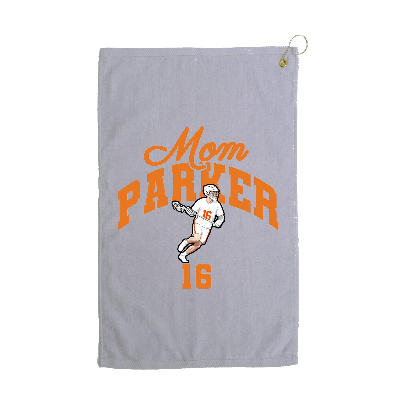 Golf Towel — Mothers Day Arch in Grey