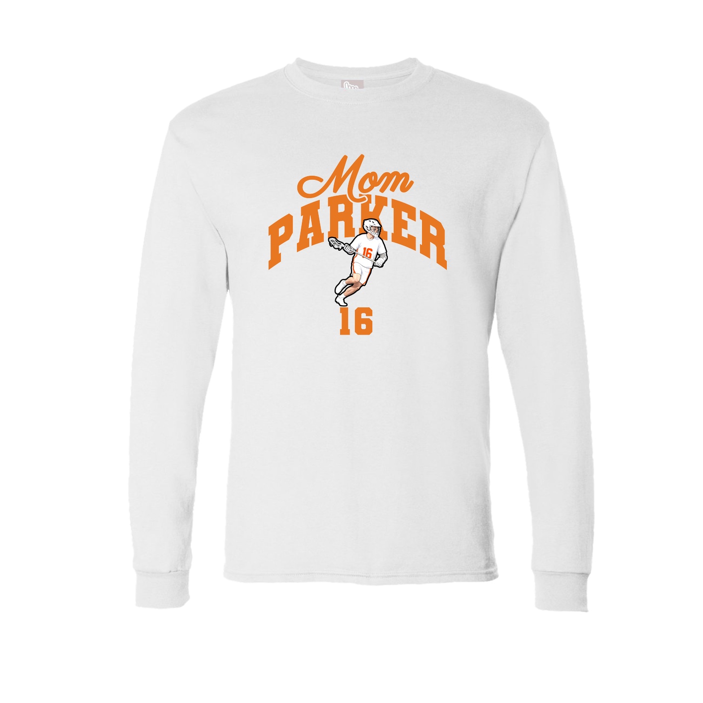 Long Sleeve Tee — Mothers Day Arch in White