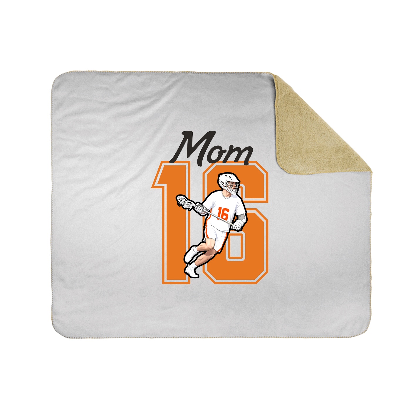 Throw Blanket — Mothers Day Shirsey in White