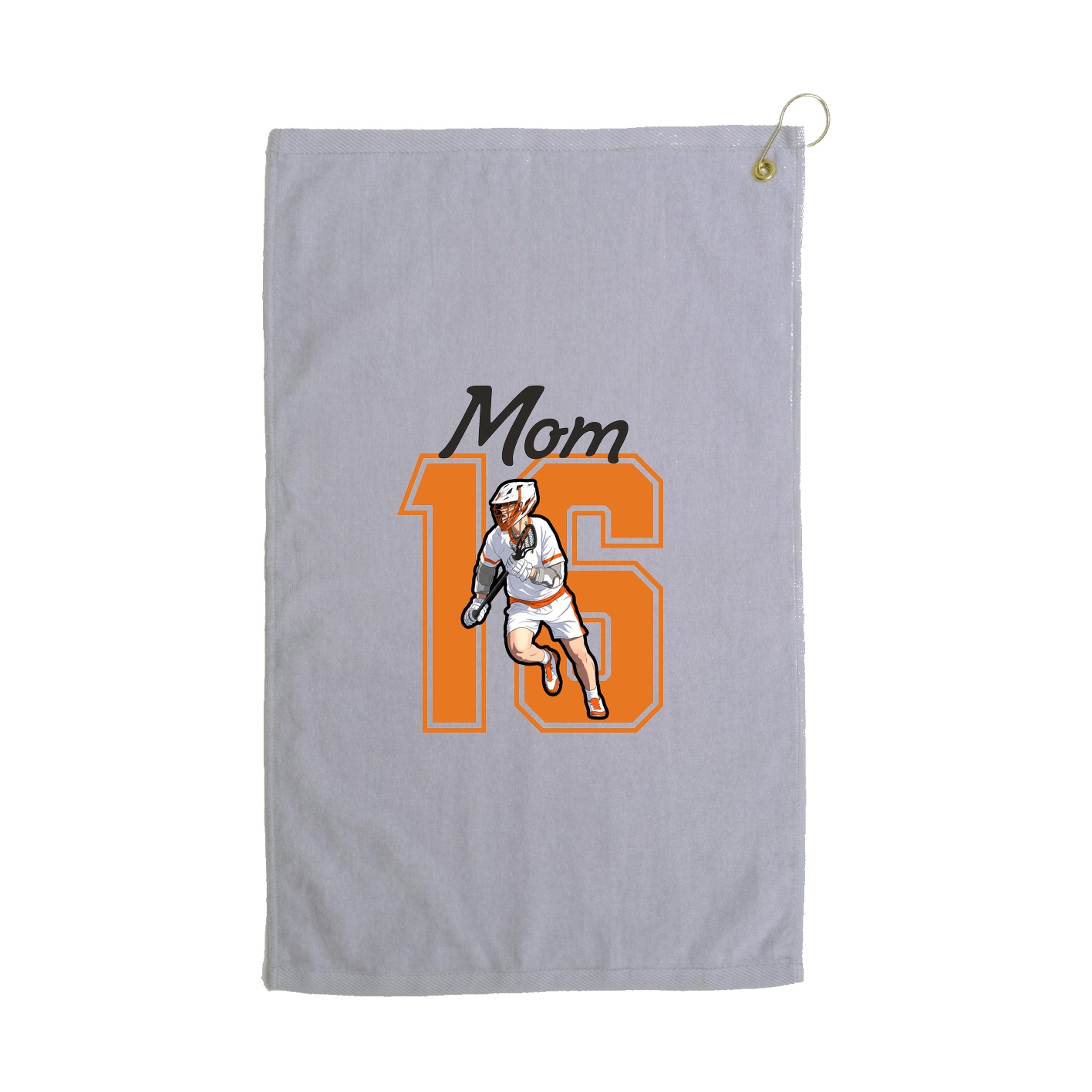 Golf Towel — Mothers Day Shirsey in Grey