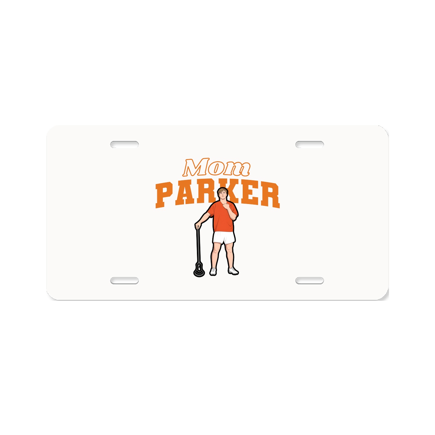 License Plate — Mothers Day Block in Classic