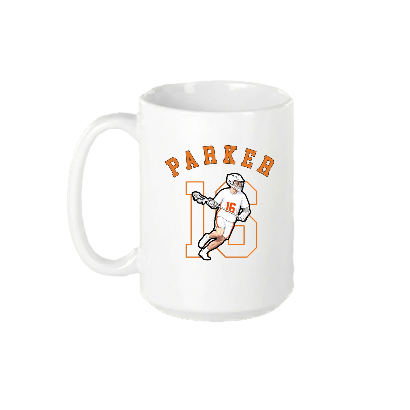 15oz Coffee Mug — Shirsey Arch in White