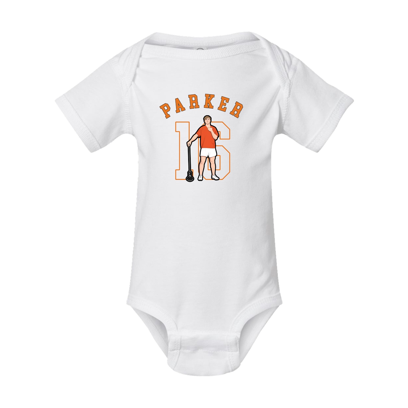 Baby Onesie — Shirsey Arch in White