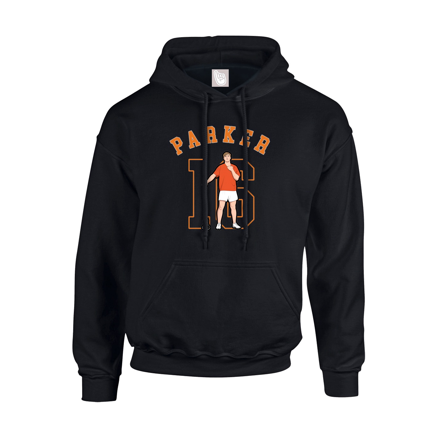 Youth Hoodie — Shirsey Arch in Black