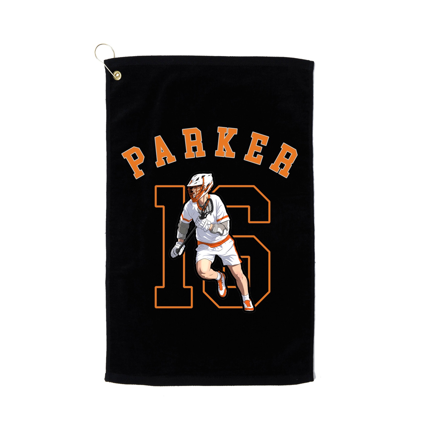 Golf Towel — Shirsey Arch in Black