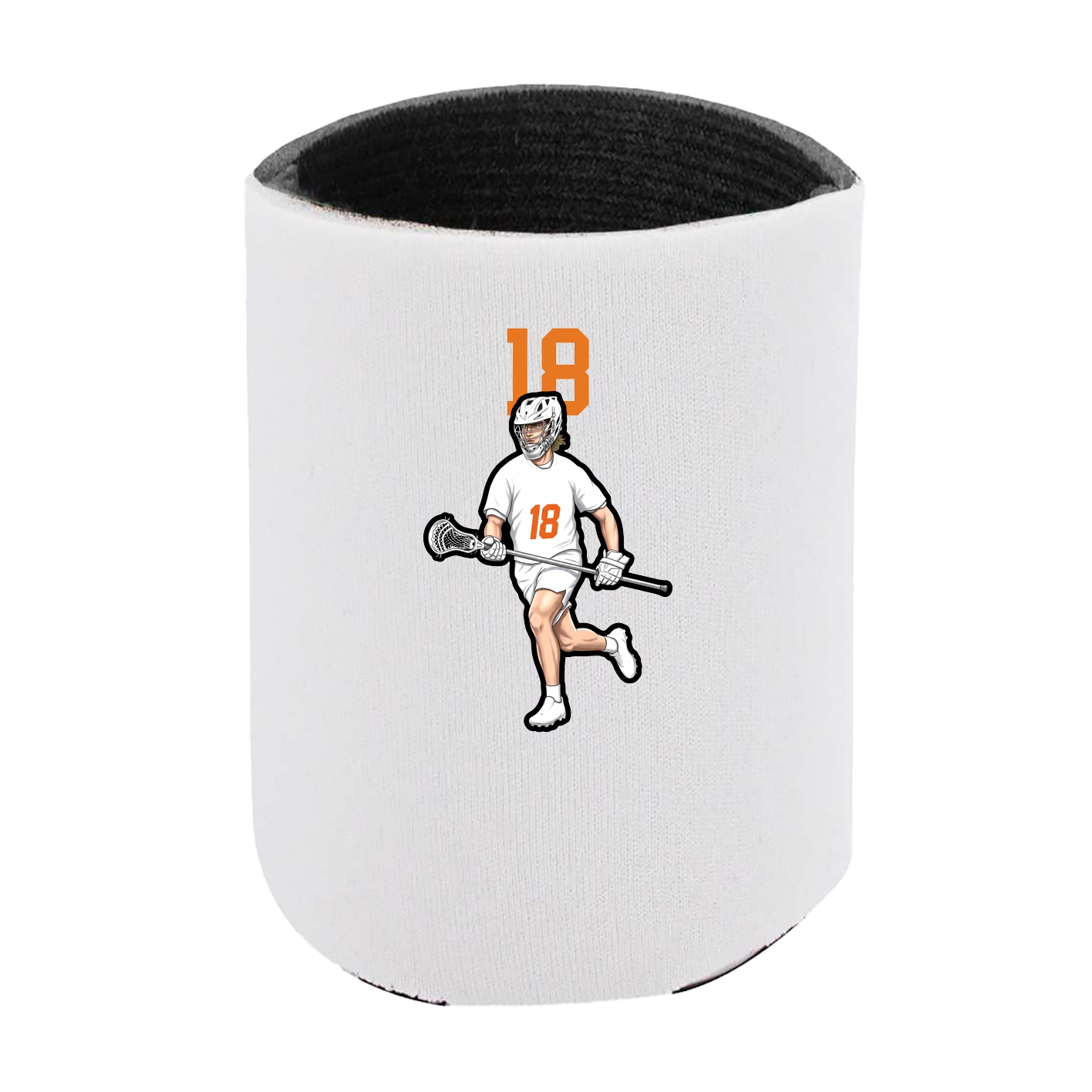 Can Holder — Number Top in White