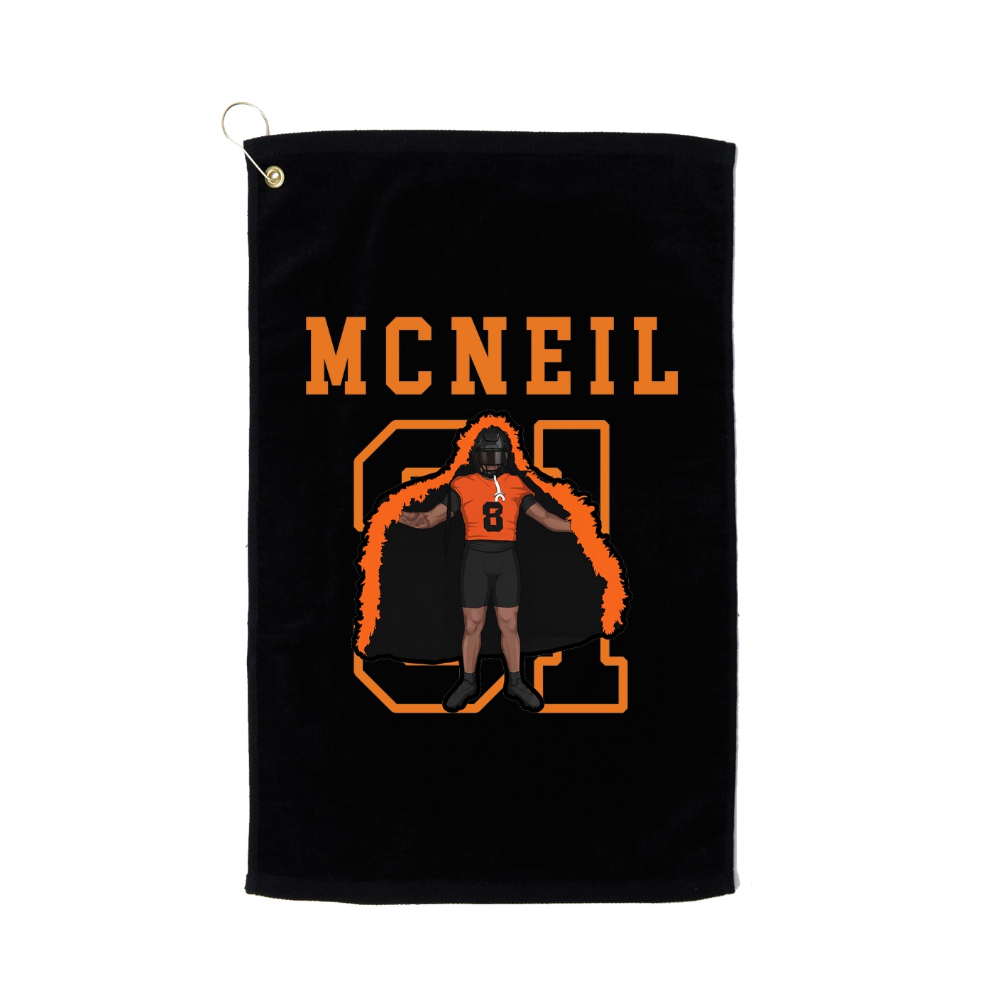 Golf Towel — Shirsey in Black