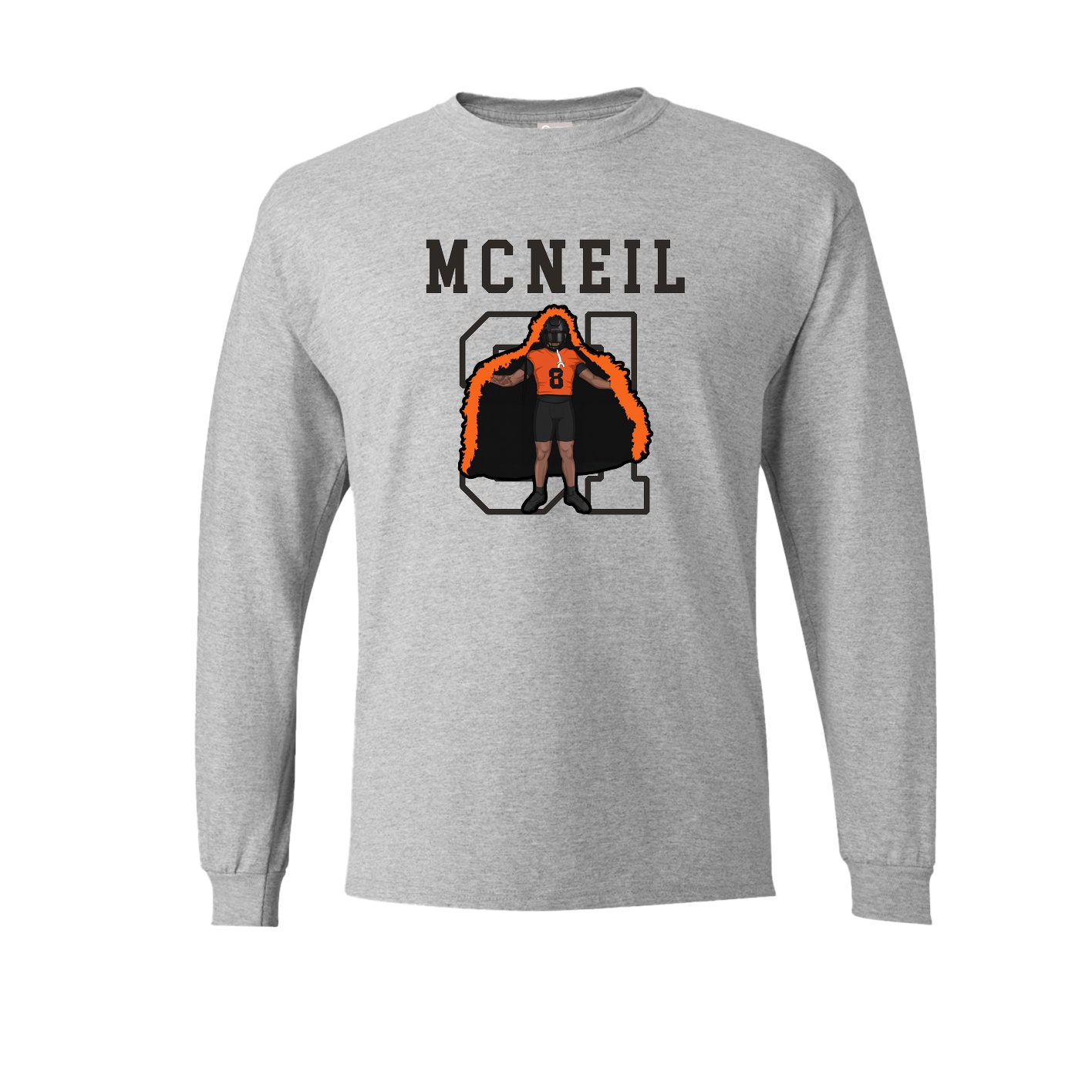 Long Sleeve Tee — Shirsey in Grey