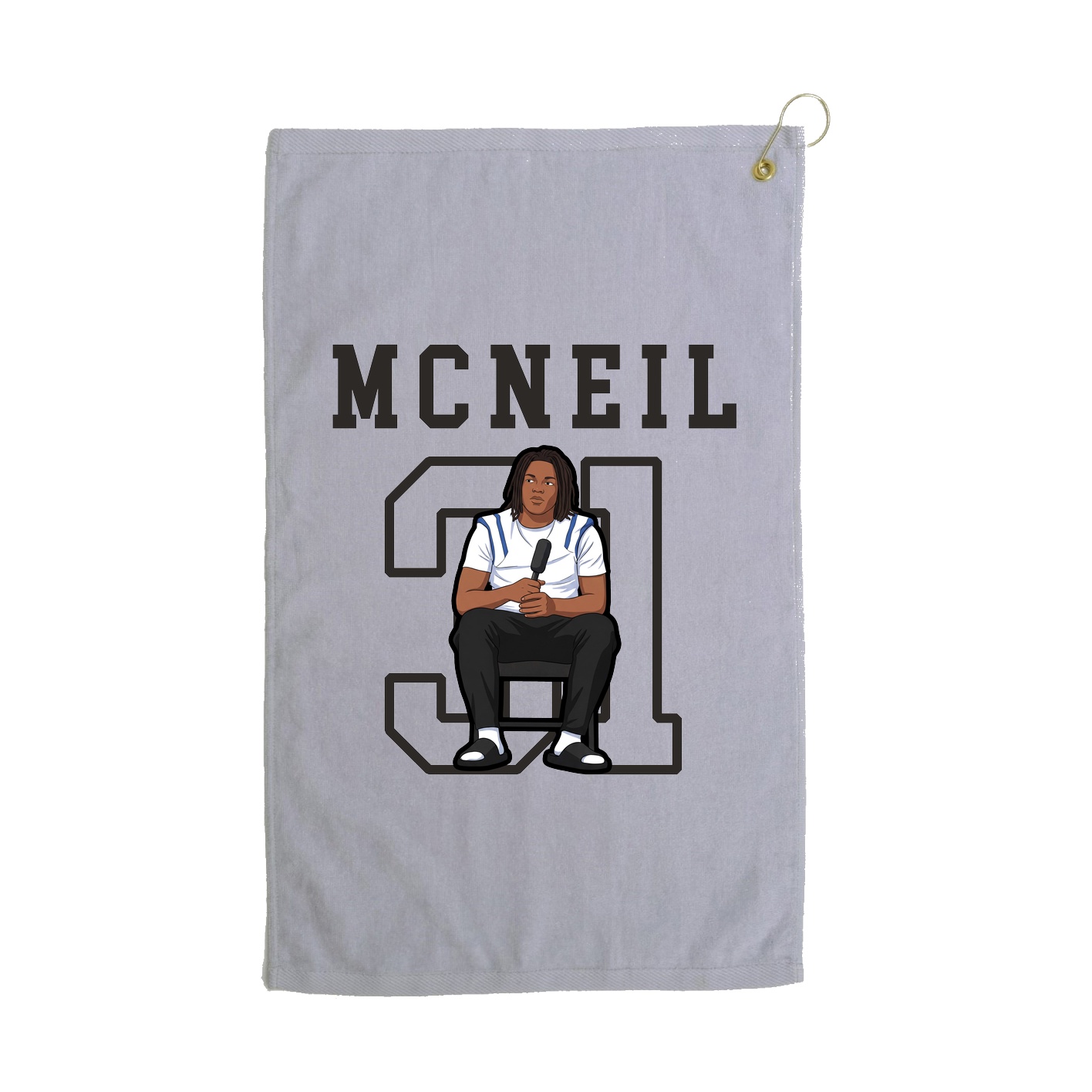 Golf Towel — Shirsey in Grey