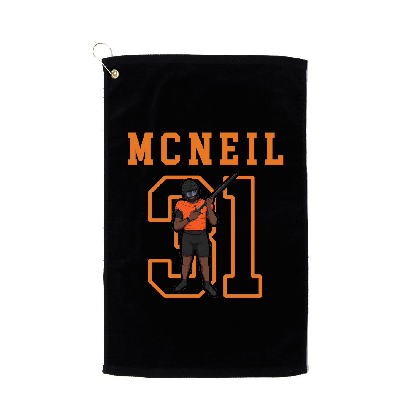 Golf Towel — Shirsey in Black