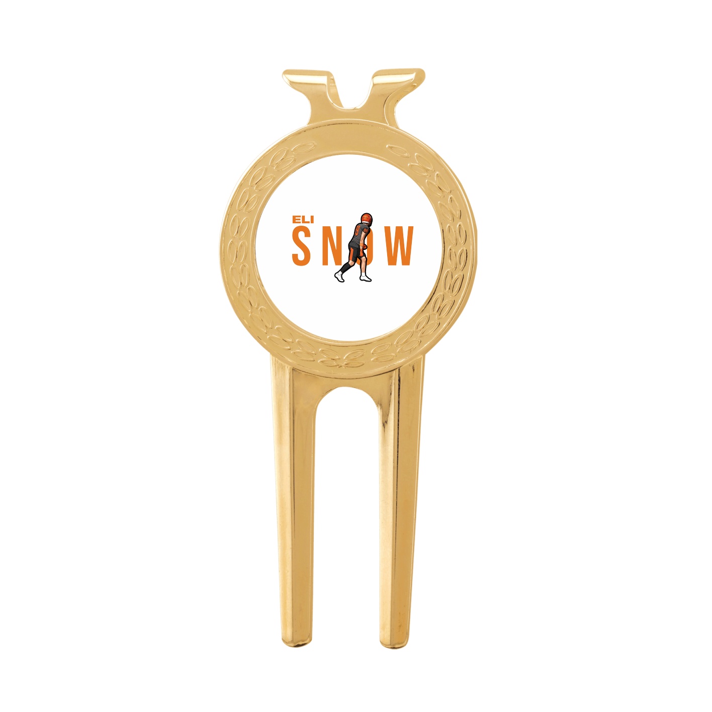 Divot Tool with Ball Marker — Player Name in Classic