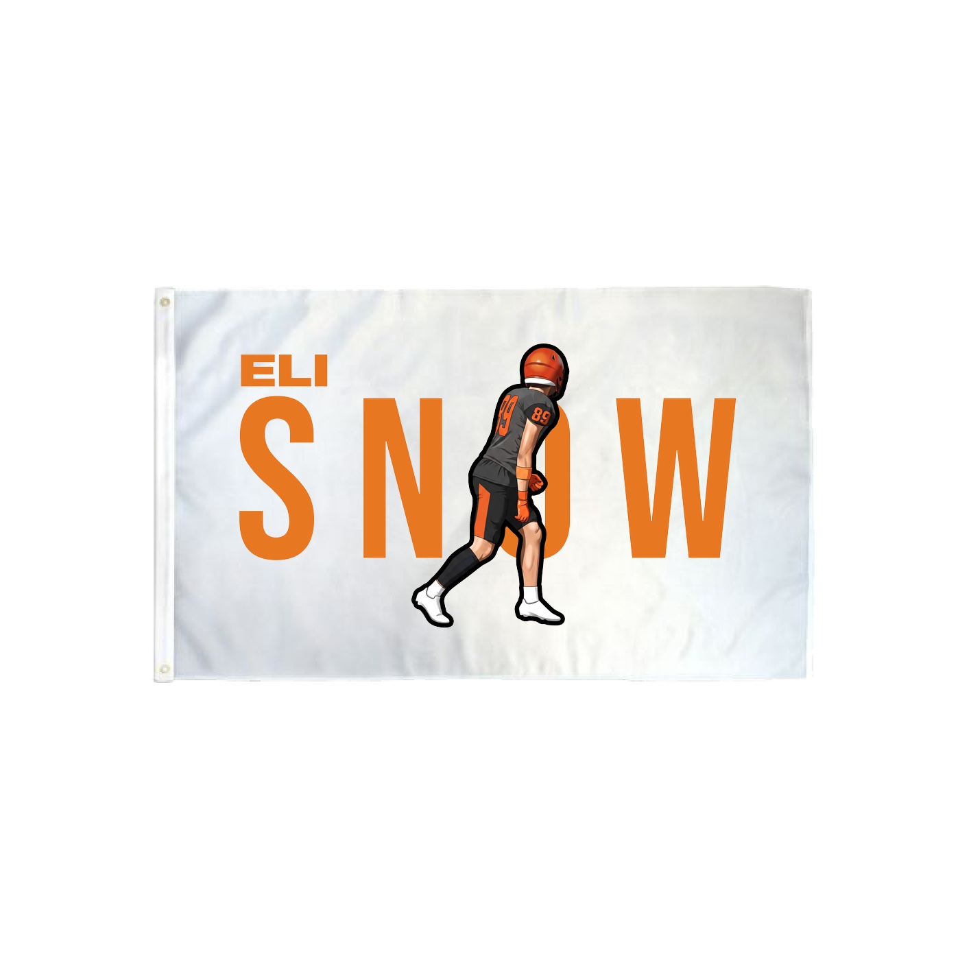 3x5 Flag — Player Name in Classic