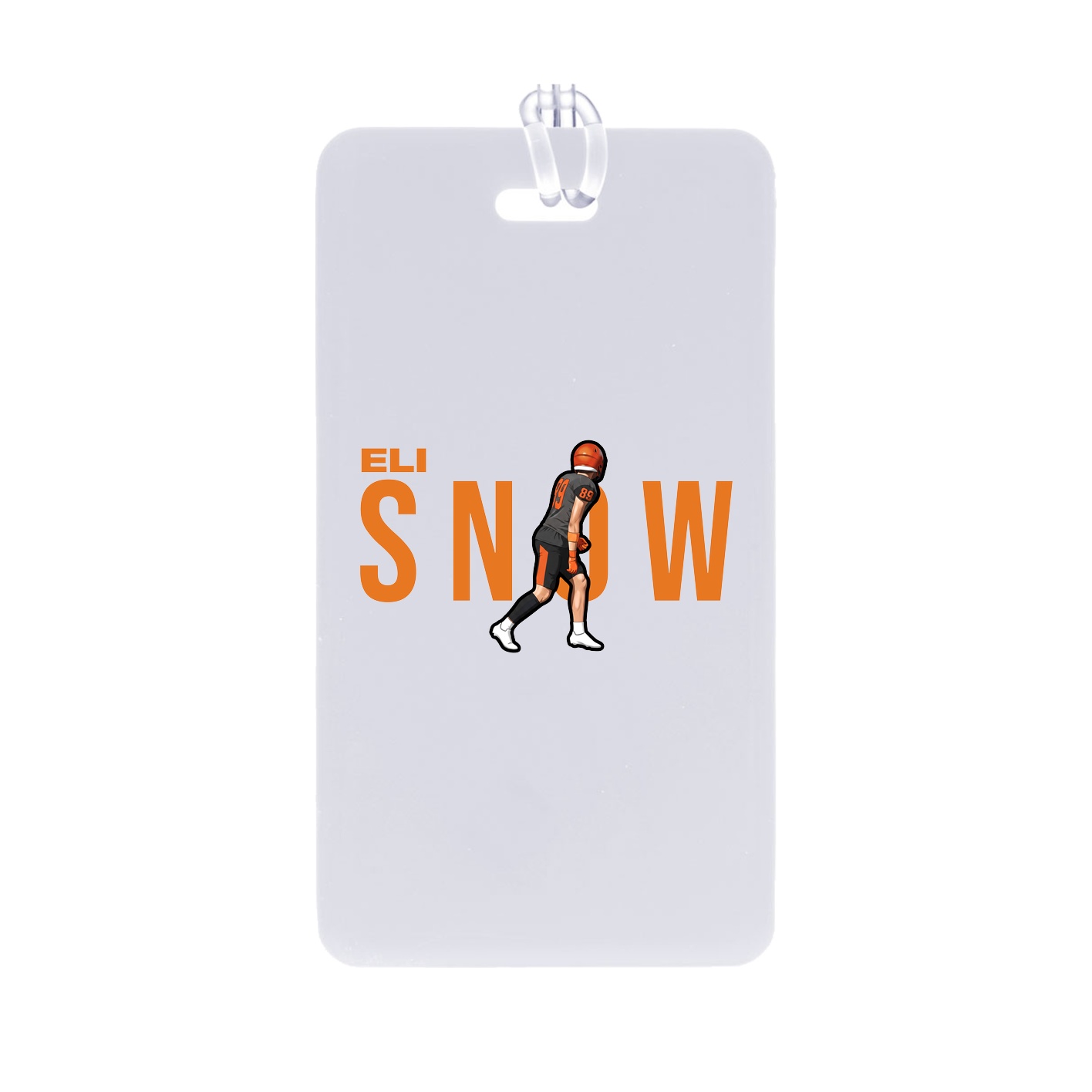 Bag Tag — Player Name in Classic