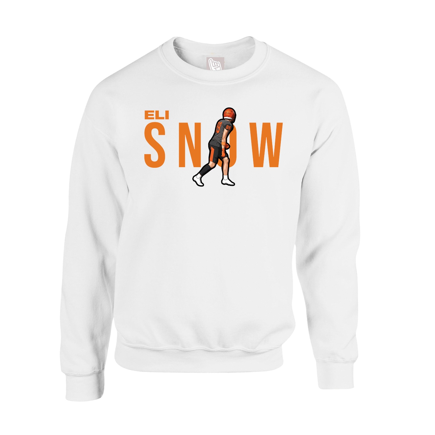 Fleece Crew — Player Name in White