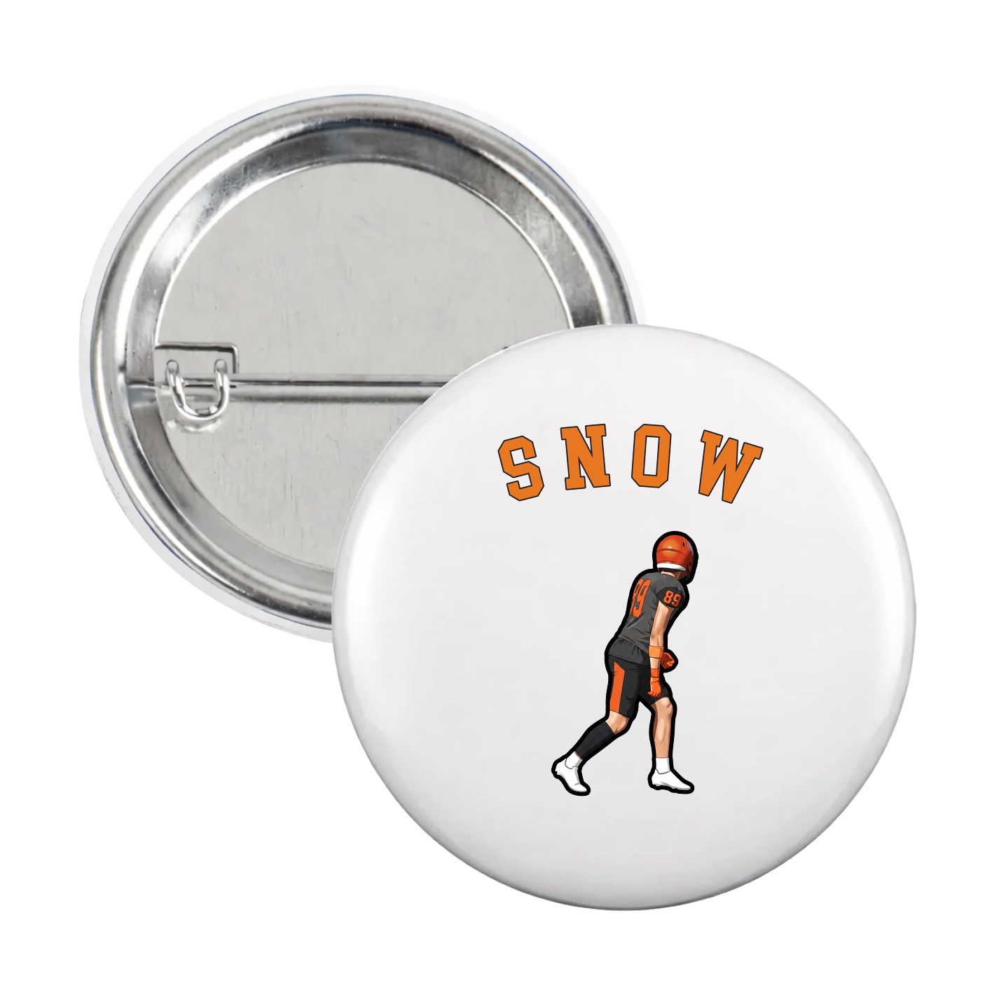 Game Day Button — Shirsey Arch in White
