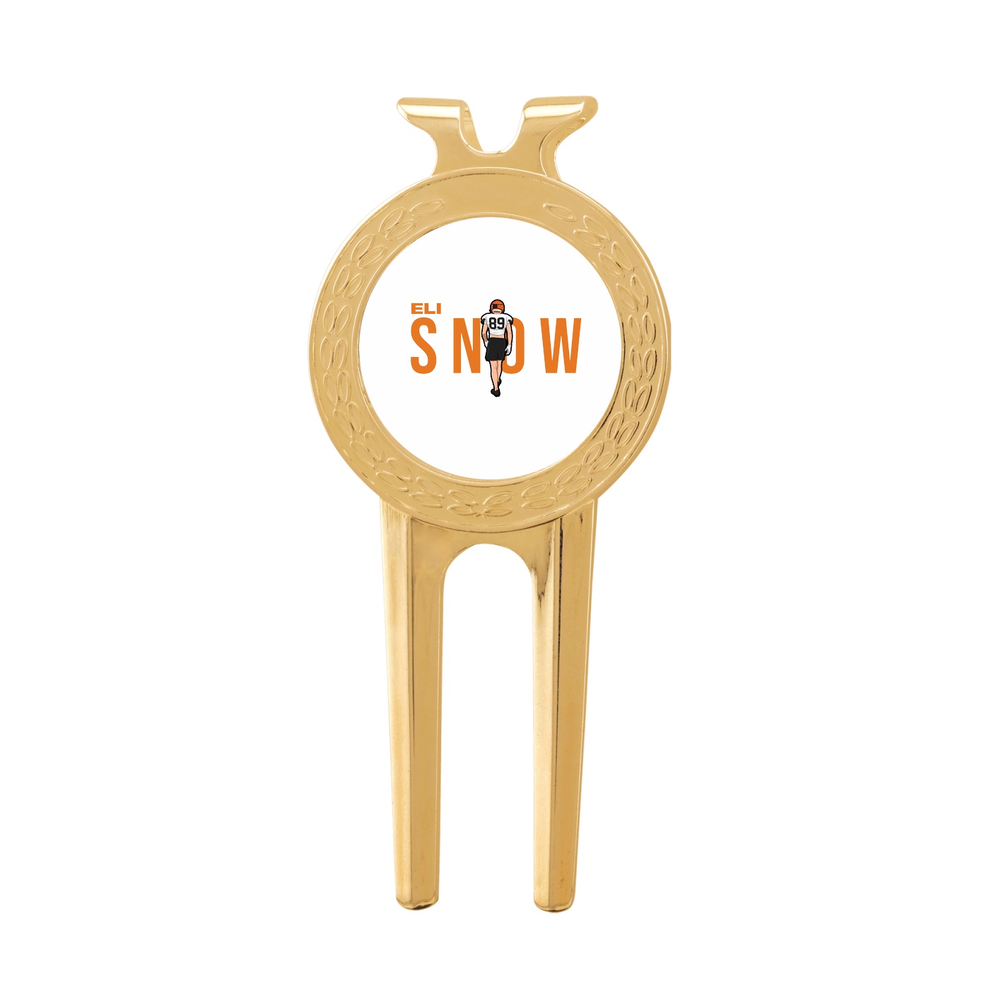 Divot Tool with Ball Marker — Player Name in Classic
