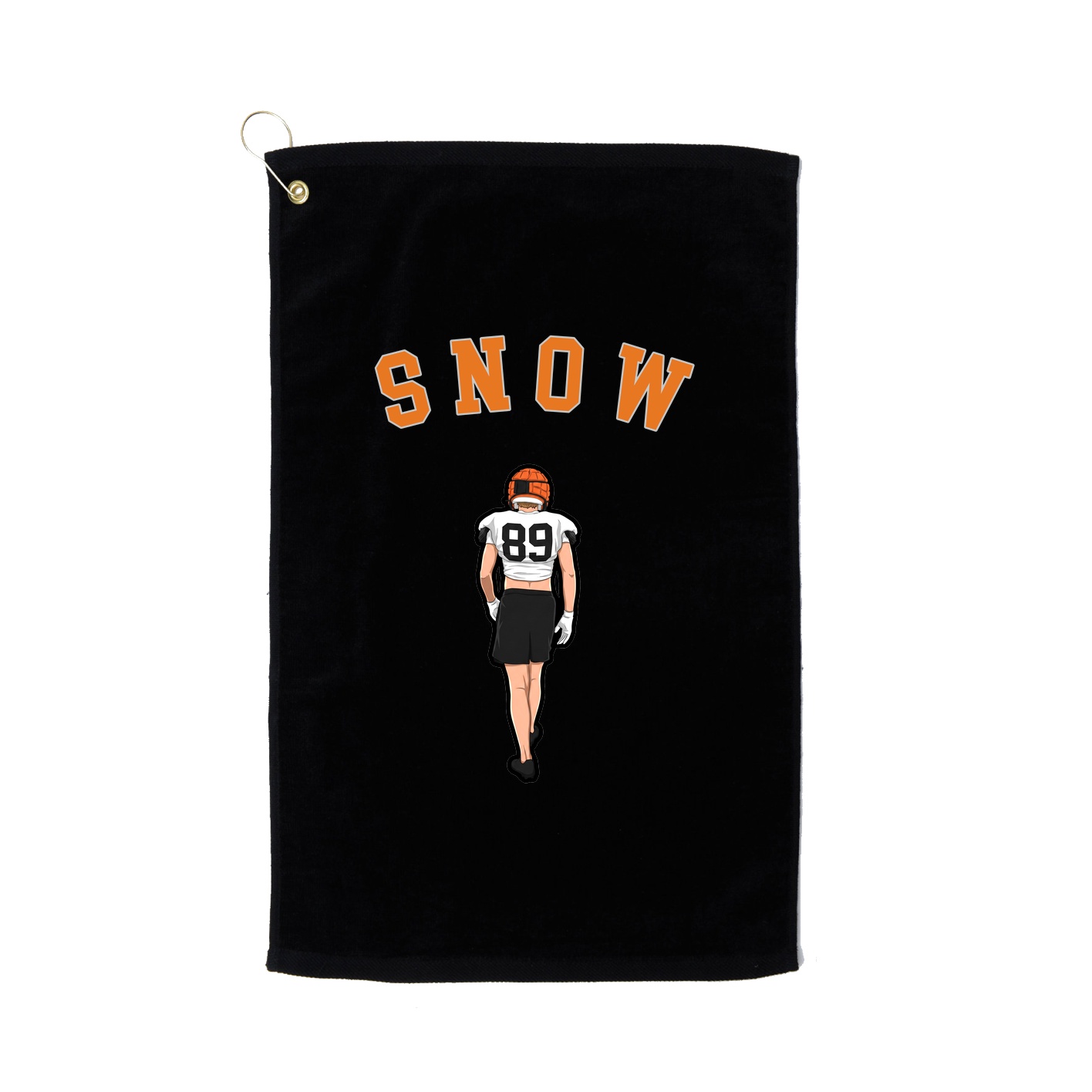 Golf Towel — Shirsey Arch in Black