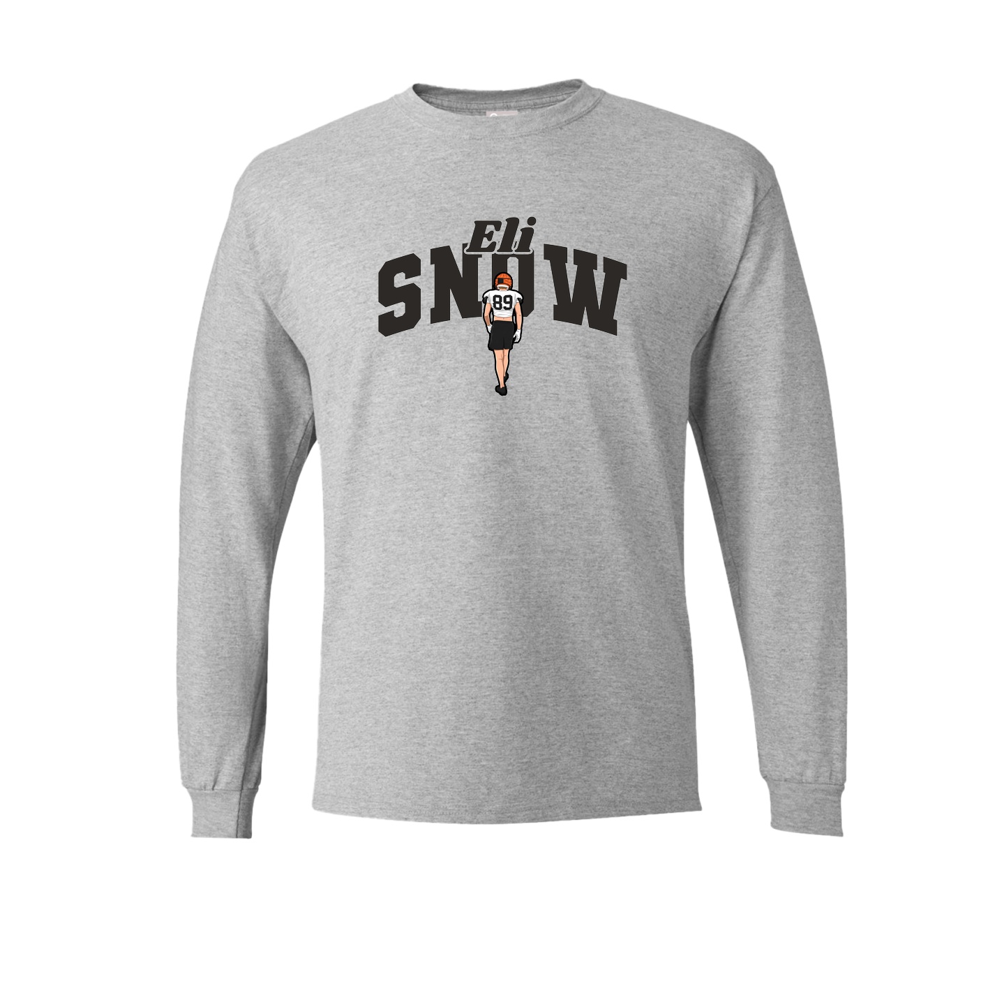 Long Sleeve Tee — Signature Arch in Grey