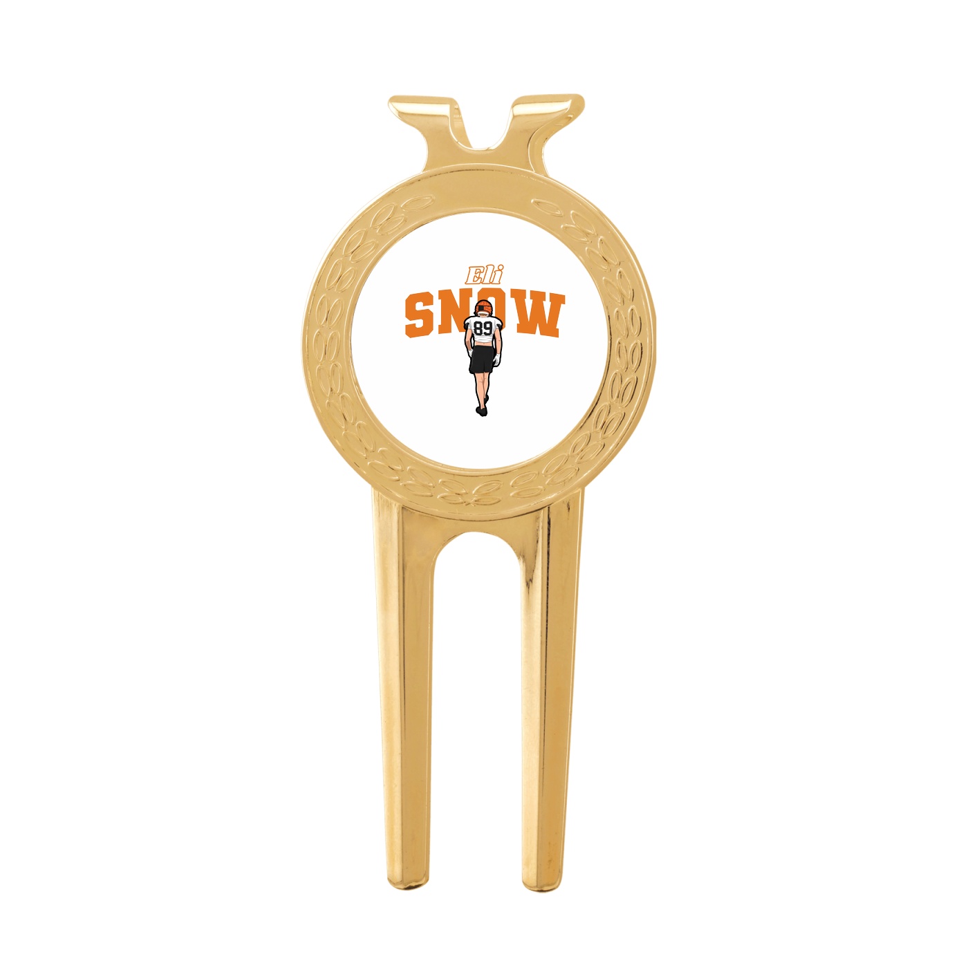 Divot Tool with Ball Marker — Name Arch in Classic