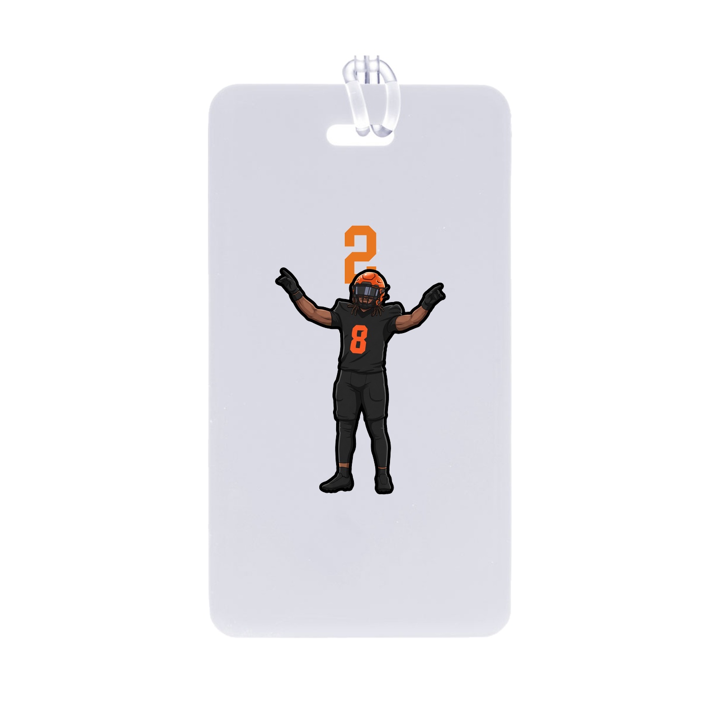Bag Tag — Number Top in Classic