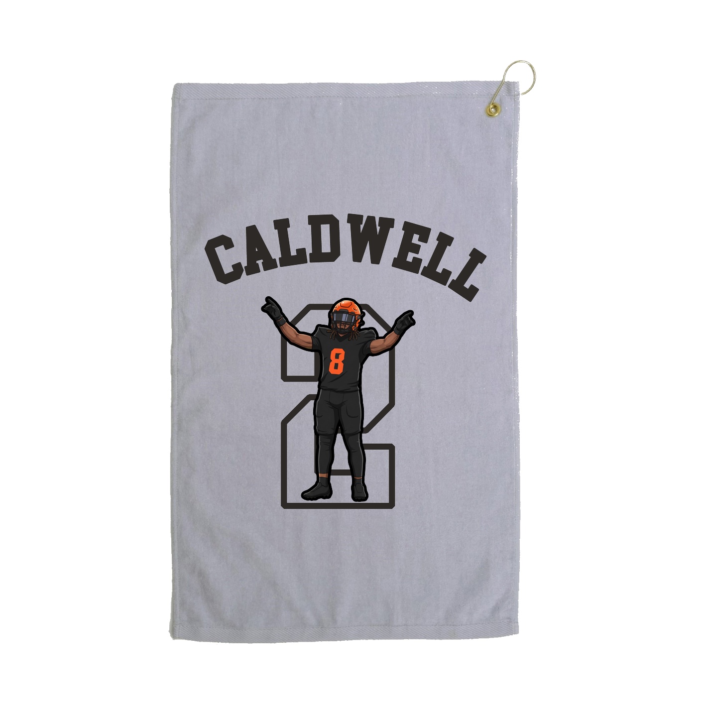 Golf Towel — Shirsey Arch in Grey