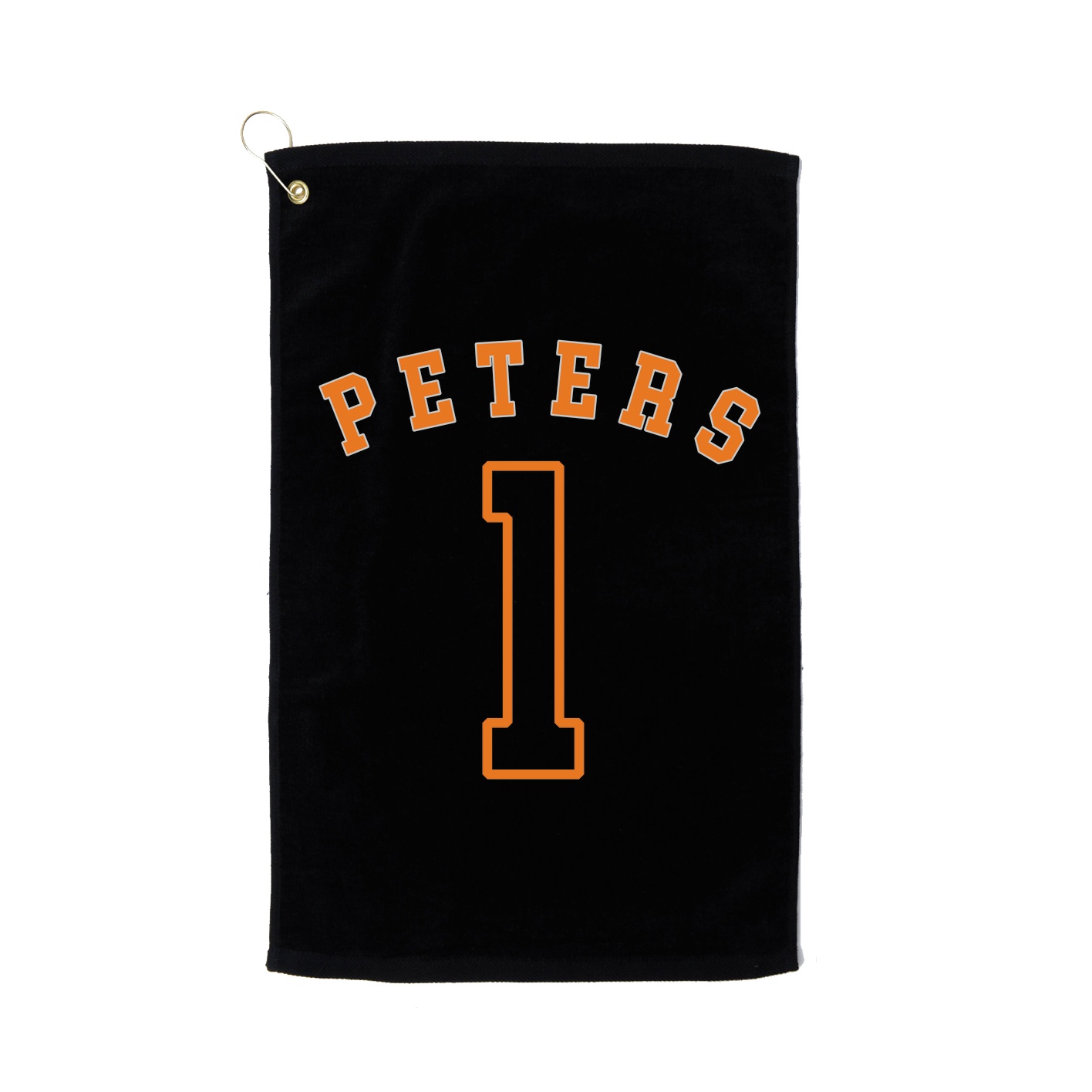 Golf Towel — Shirsey Arch in Black