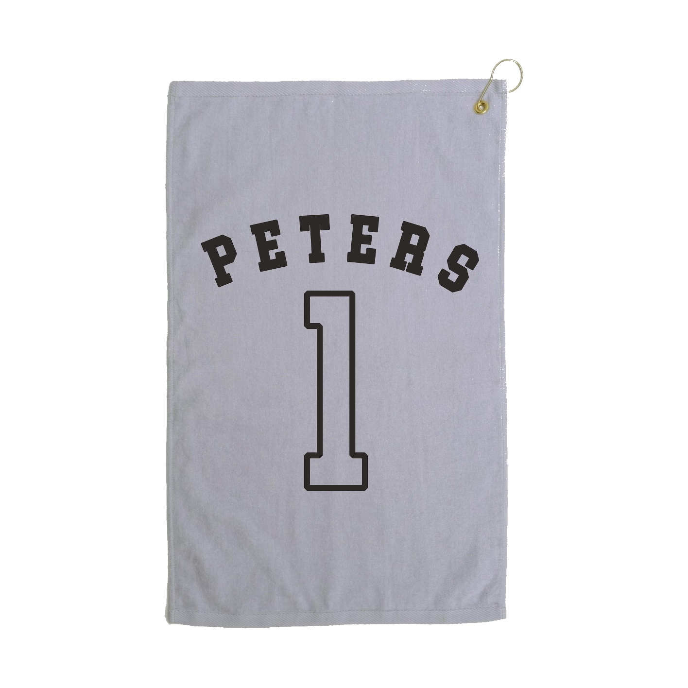Golf Towel — Shirsey Arch in Grey