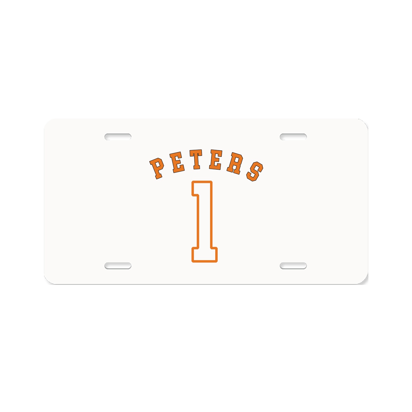 License Plate — Shirsey Arch in Classic