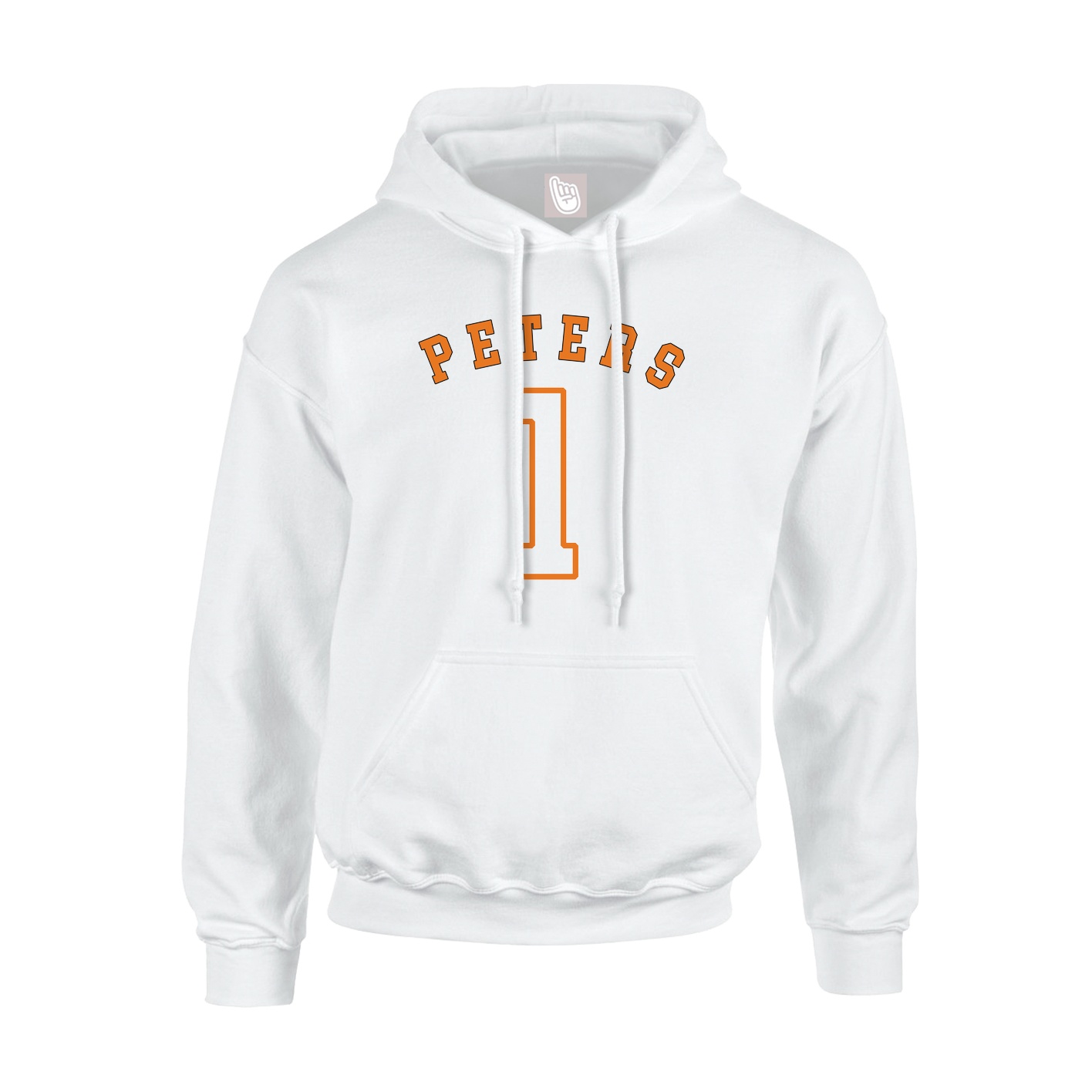 Hoodie — Shirsey Arch in White