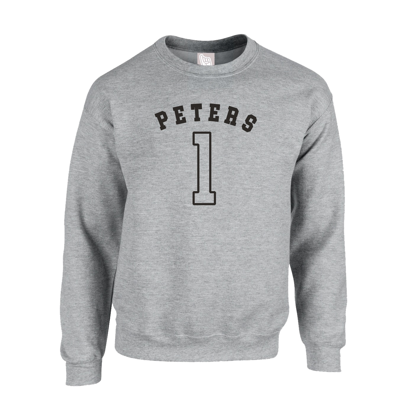 Fleece Crew — Shirsey Arch in Grey