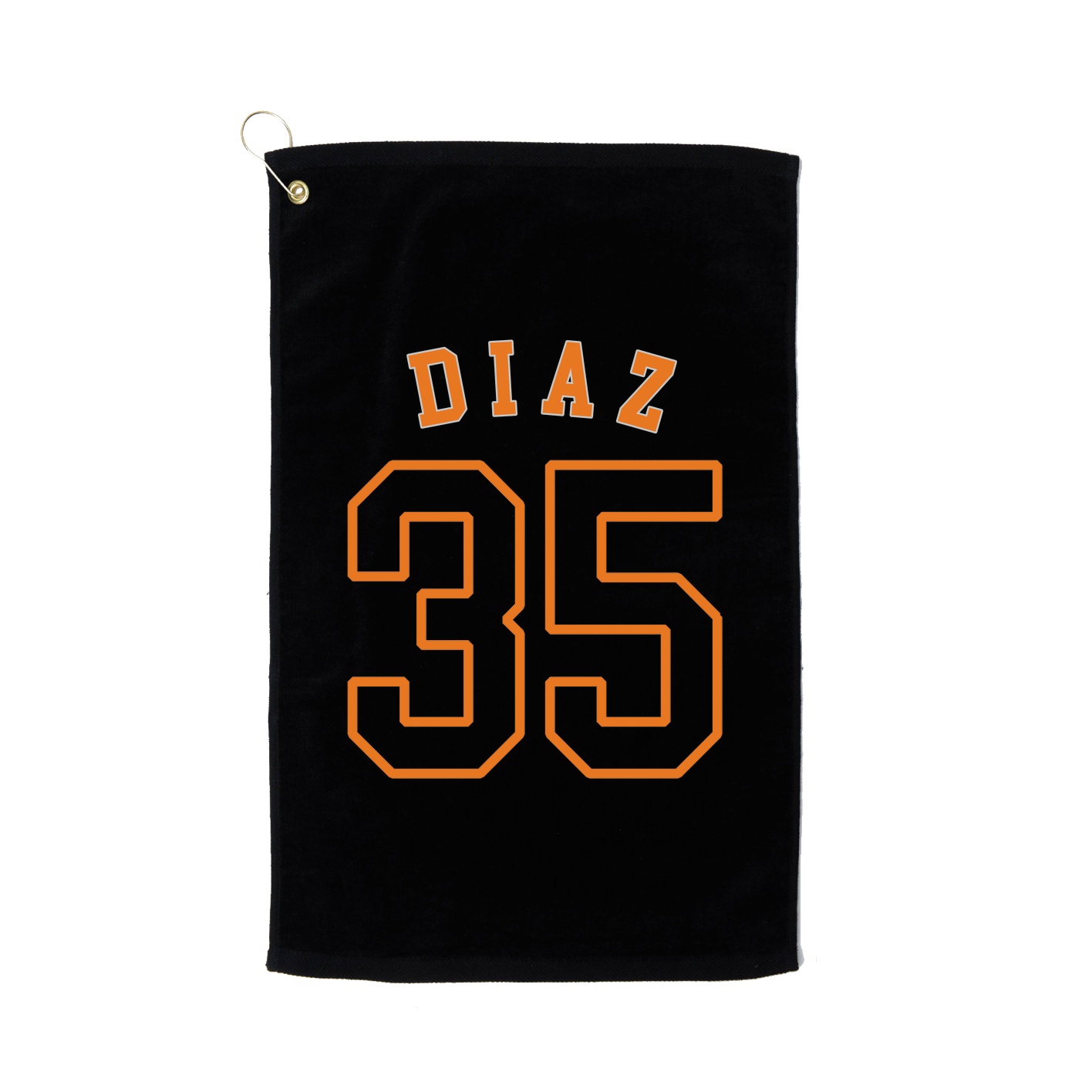 Golf Towel — Shirsey Arch in Black