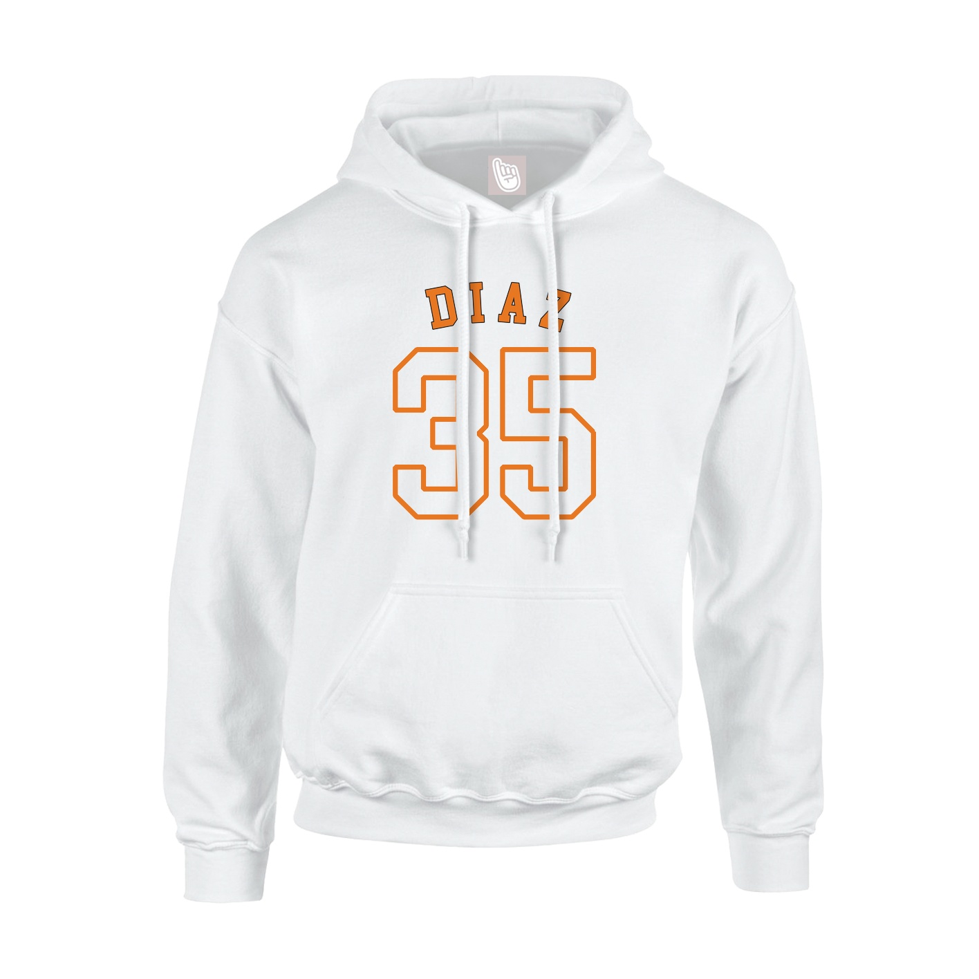 Hoodie — Shirsey Arch in White