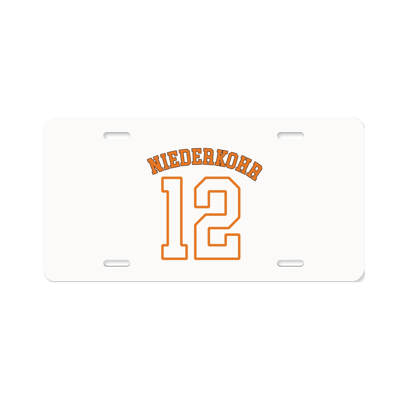 License Plate — Shirsey Arch in Classic