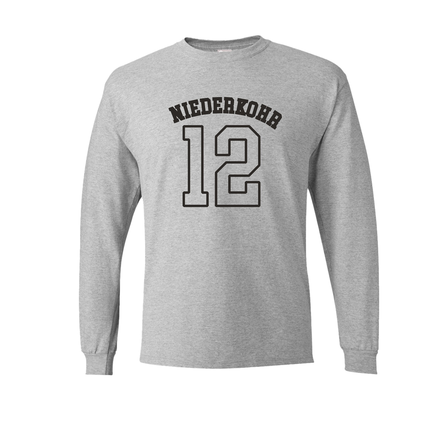 Long Sleeve Tee — Shirsey Arch in Grey