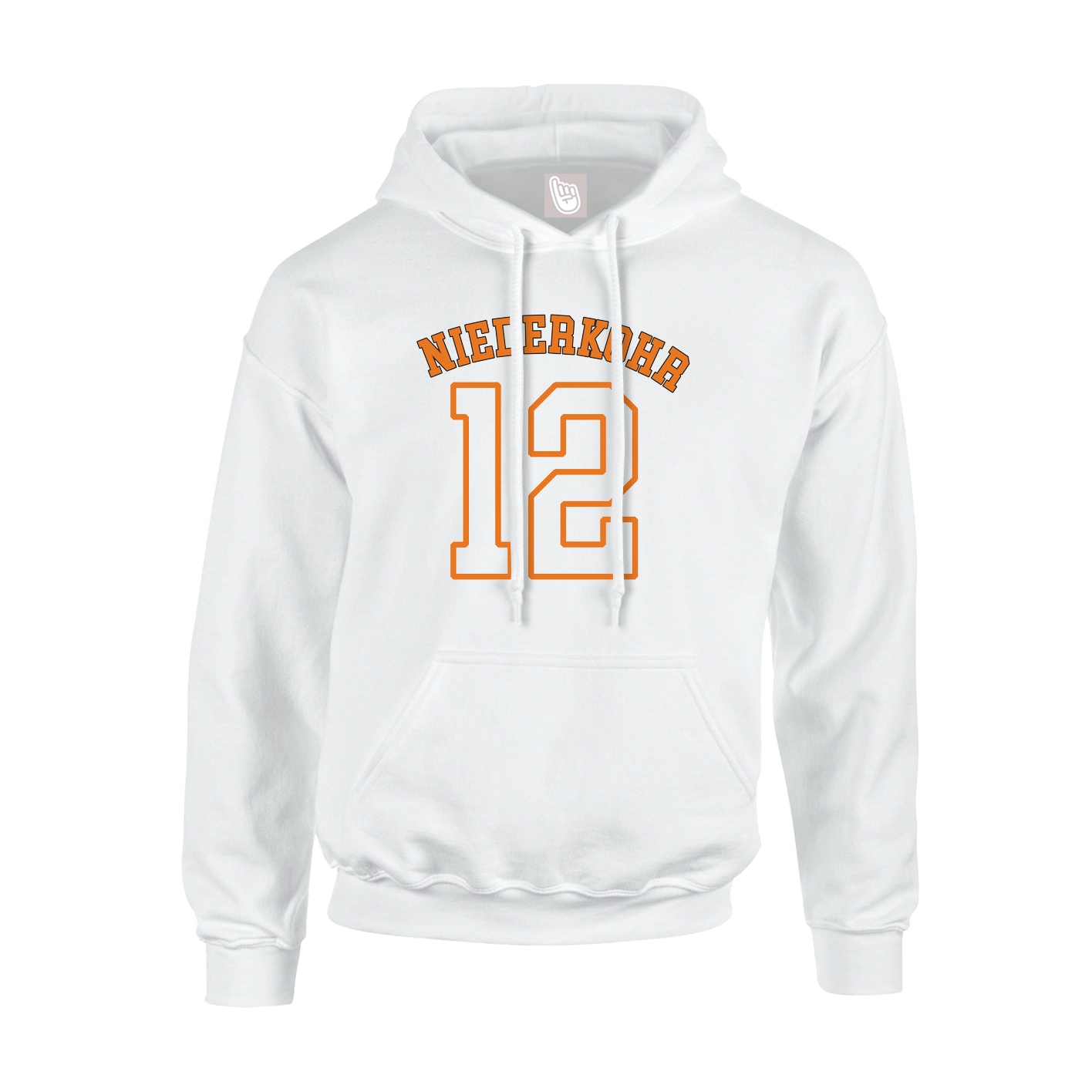 Hoodie — Shirsey Arch in White