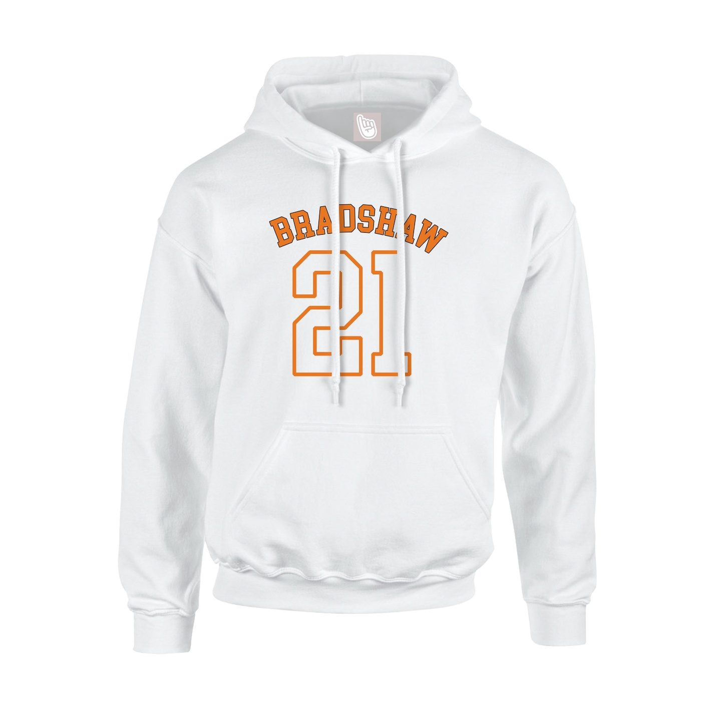 Youth Hoodie — Shirsey Arch in White