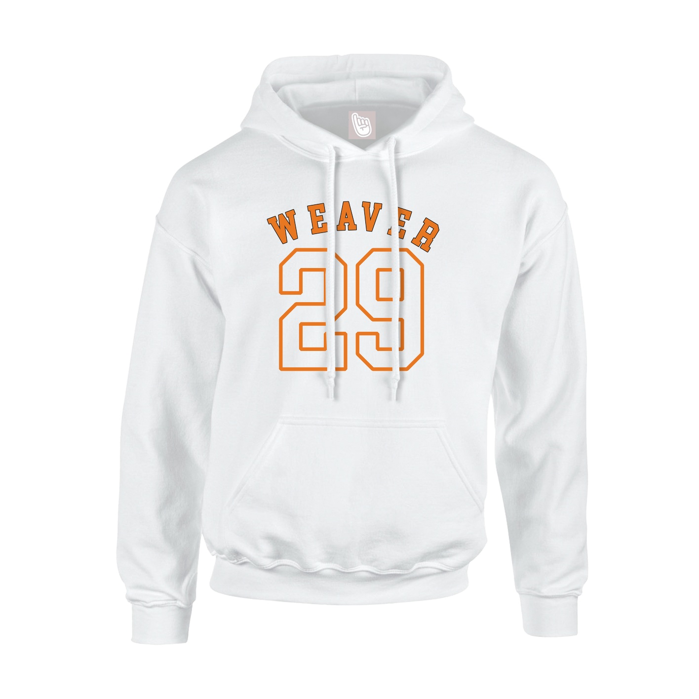 Youth Hoodie — Shirsey Arch in White