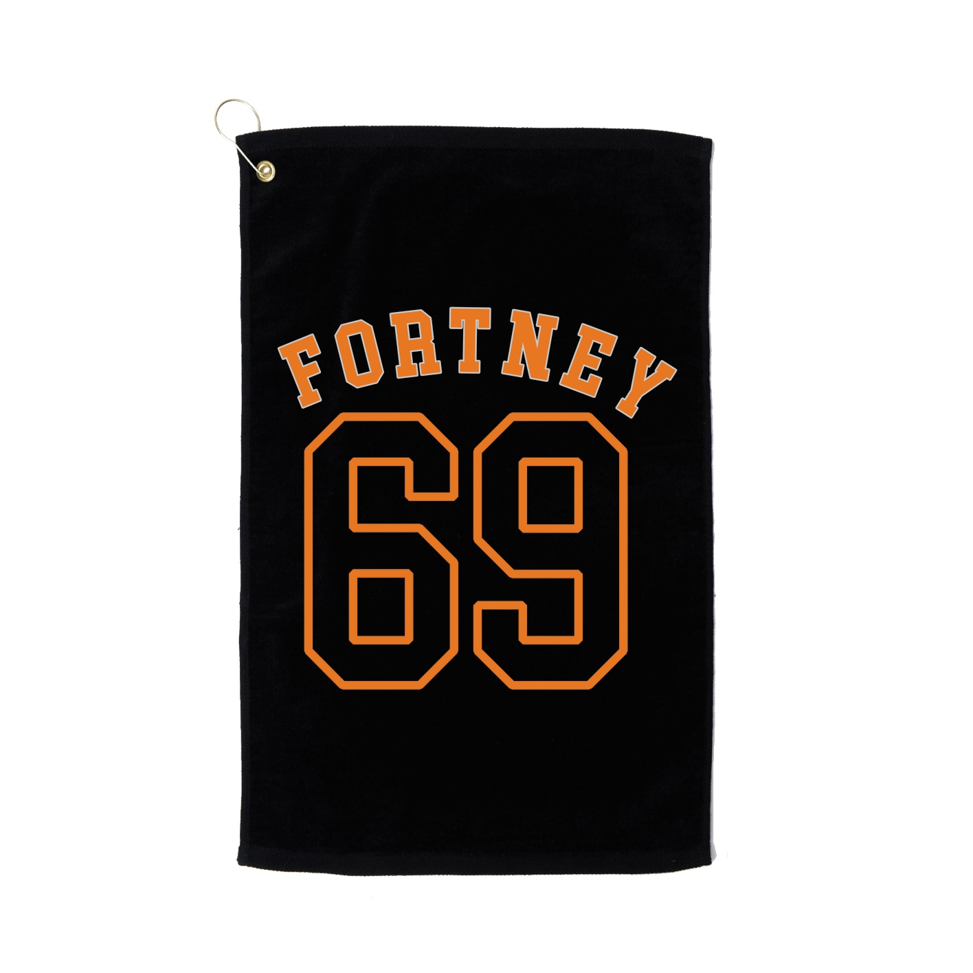 Golf Towel — Shirsey Arch in Black