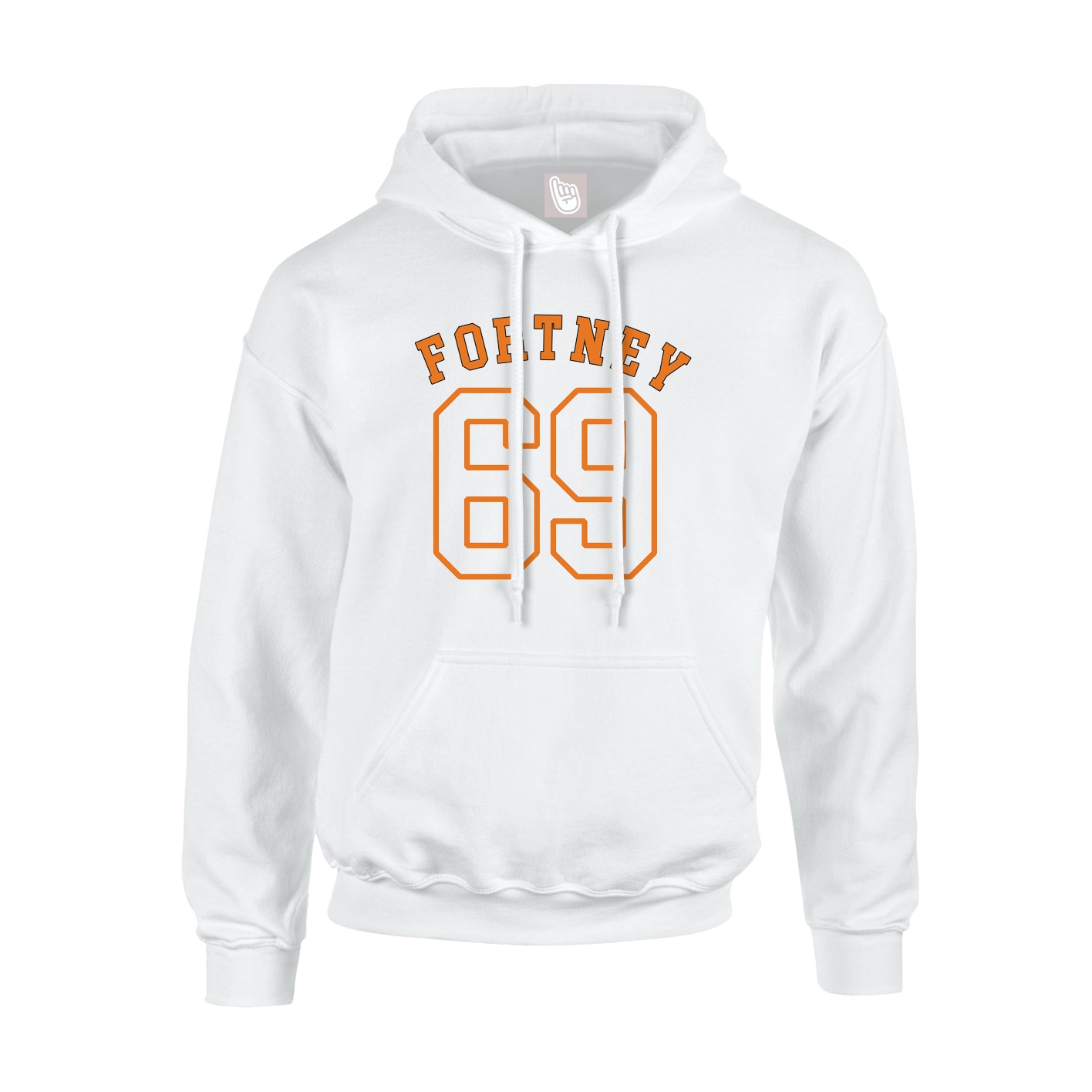Youth Hoodie — Shirsey Arch in White