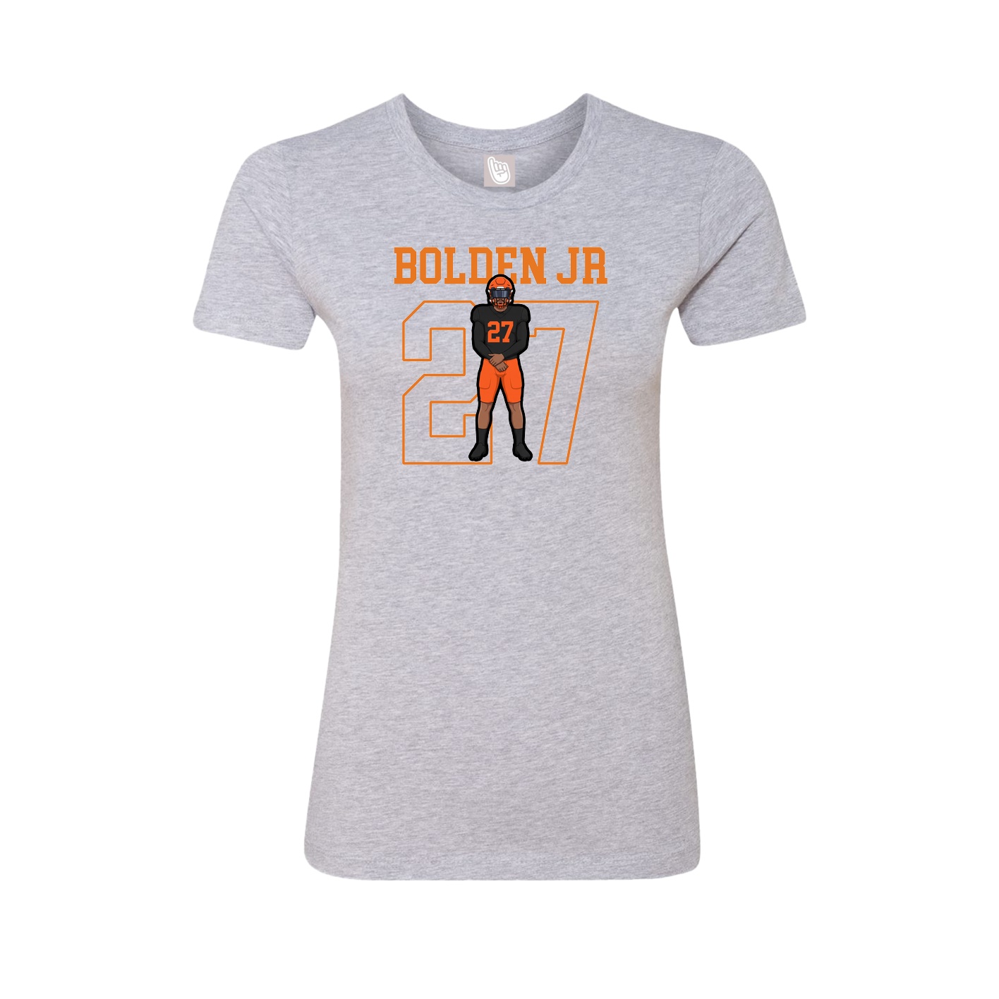 Fitted Women's Tee — Shirsey in Grey