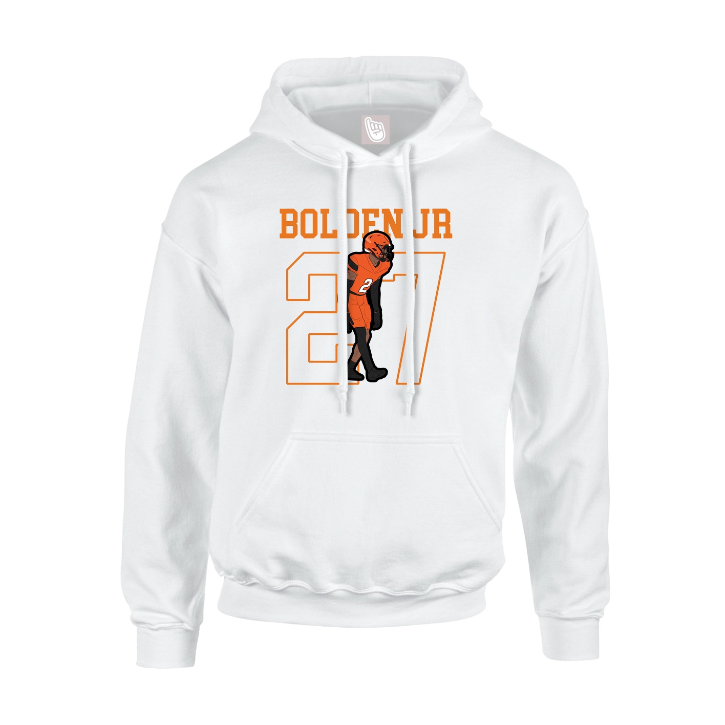 Hoodie — Shirsey in White